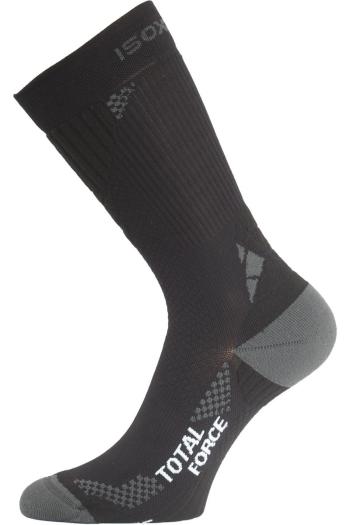 Lasting ITF 900 černá Středně dlouhá inlinová ponožka Velikost: (38-41) M ponožky