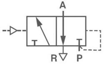 Pneumatický ventil Norgren V50A4D3A-XA090, 3/2-cestné, G 1/8, 24 V/DC