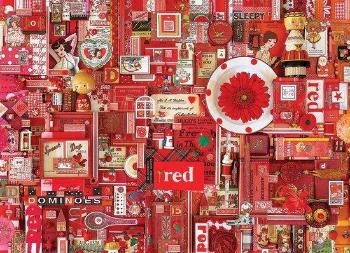 COBBLE HILL Puzzle Barvy duhy: Červená 1000 dílků