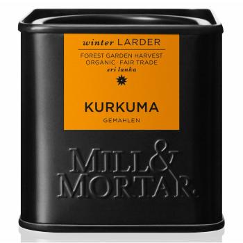 Bio kurkuma 50 g, mletá, Mill & Mortar