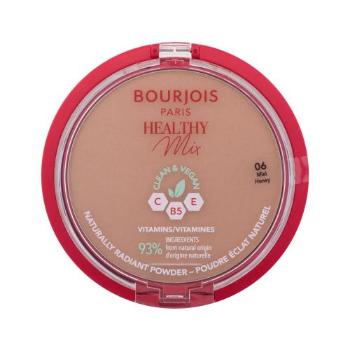 BOURJOIS Paris Healthy Mix Clean & Vegan Naturally Radiant Powder 10 g pudr pro ženy 06 Honey