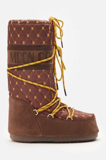 Sněhule Moon Boot Icon Quilted hnědá barva, 14029000.002