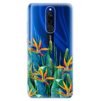 Odolné silikonové pouzdro iSaprio - Exotic Flowers - Xiaomi Redmi 8