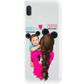 iSaprio Mama Mouse Brunette and Boy pro Samsung Galaxy A20e (mmbruboy-TPU2-A20e)