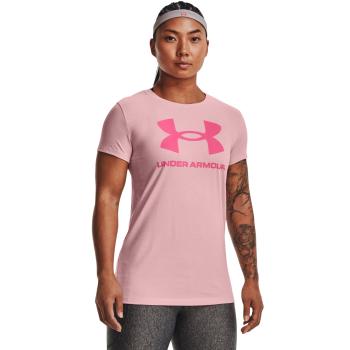 Ua sportstyle logo ss-pnk xs