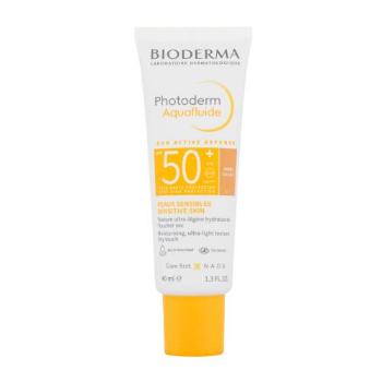 BIODERMA Photoderm Aquafluid Tinted SPF50+ 40 ml opalovací přípravek na obličej Golden na normální pleť; na smíšenou pleť