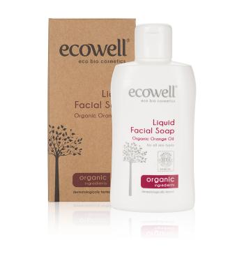 Ecowell Tekuté mýdlo na obličej BIO 150 ml