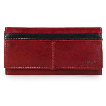 Lagen Dámská kožená peněženka  7546-T - červená