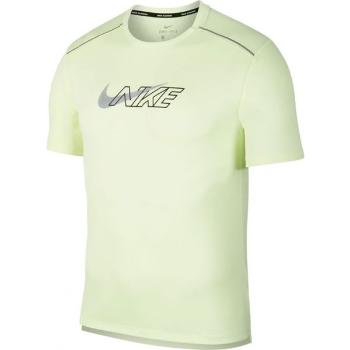 Nike DF MILER SS FLASH NV M Pánské běžecké tričko, světle zelená, velikost XXL