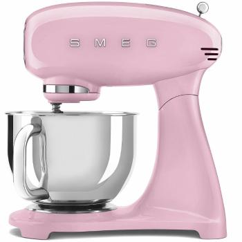 Kuchyňský robot SMF03PKEU Smeg pastelově růžový