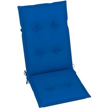 Podušky na zahradní židle 4 ks královsky modré 120 x 50 x 7 cm (314264)