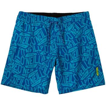 O'Neill PB STICKERPRINT SHORTS Chlapecké šortky do vody, modrá, velikost 128