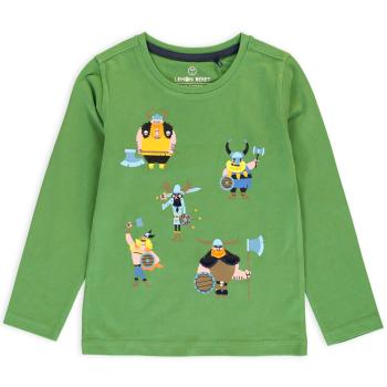 Chlapecké tričko z BIO bavlny LEMON BERET VIKINGOVÉ zelené Velikost: 98