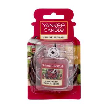 Yankee Candle Red Raspberry Car Jar 1 ks vůně do auta unisex