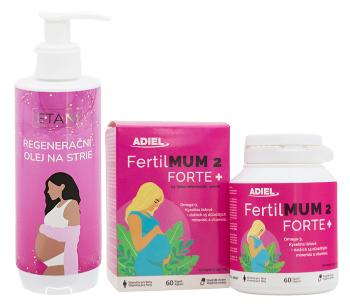 ADIEL FertilMum forte 2 + ETANI Regenerační olej na strie