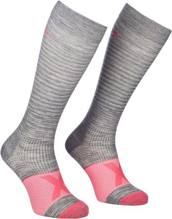 Ortovox Tour compression long socks w - grey blend 42-44