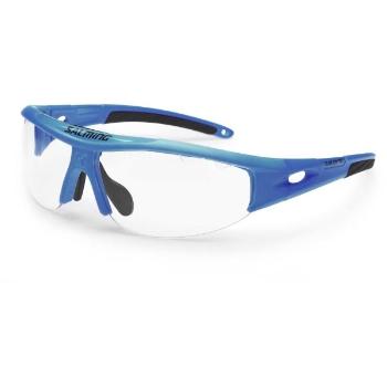 Salming V1 PROTEC EYEWEAR JR Juniorské ochranné brýle na florbal, modrá, velikost UNI