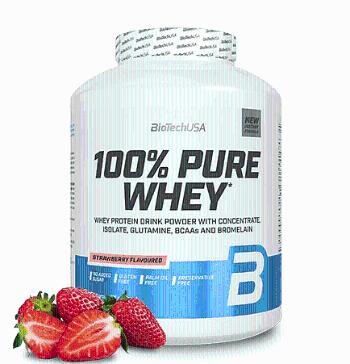 BioTech 100% Pure Whey 2270 g strawberry