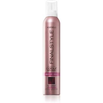 Montibello FINALESTYLE Color mousse barvicí pěna pro zvýraznění barvy vlasů Mahogany - Caoba 320 ml