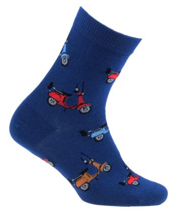Chlapecké vzorované ponožky GATTA BAREVNÉ SKÚTRY Velikost: 30-32