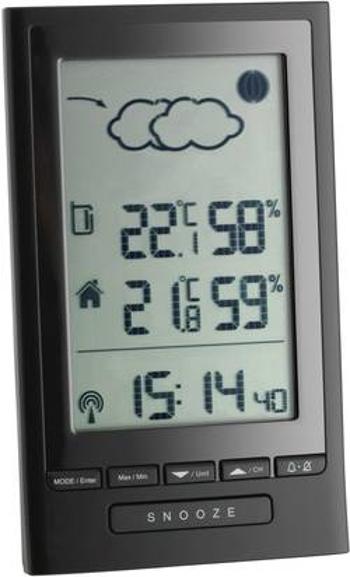 Bezdrátová meteostanice Modus Plus TFA, 351122, 75 m, černá