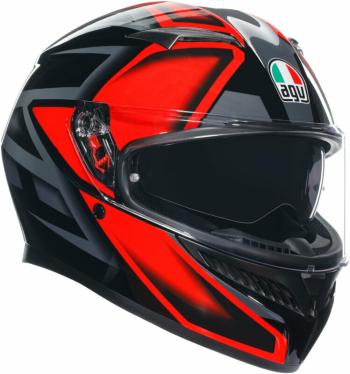 AGV K3 Compound Black/Red M Přilba