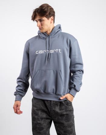 Carhartt WIP Hooded Carhartt Sweat Dove Grey / Wax L