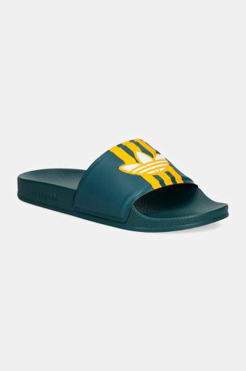 Pantofle adidas Originals Adilette pánské, zelená barva, IG9268