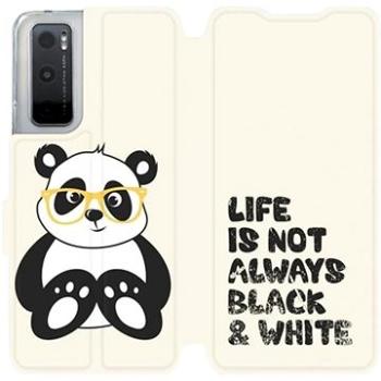 Flipové pouzdro na mobil Vivo Y70 - M041S Panda - life is not always black and white (5903516595921)
