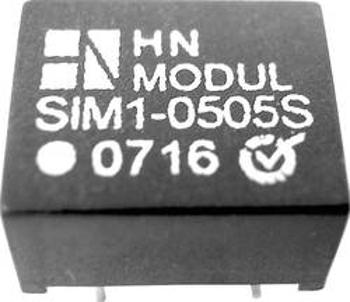 DC/DC měnič HN Power SIM1-0505D-DIL8, vstup 5 V, výstup ± 5 V, ± 100 mA, 1 W