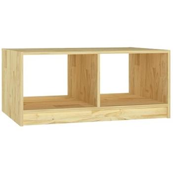 SHUMEE Konferenční stolek 75 × 50 × 33,5 cm masivní borové dřevo, 809906 (809906)