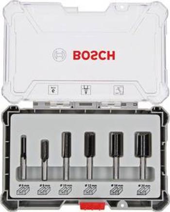 Sada drážkových fréz, dřík 8 mm, 6 ks Bosch Accessories 2607017466