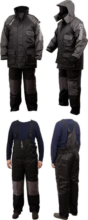 Quantum Dětský Zimní oblek Winter Suit Kids černá/šedá - Kids 164