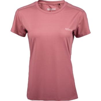 Fitforce PADOVA Dámské fitness triko, růžová, velikost L