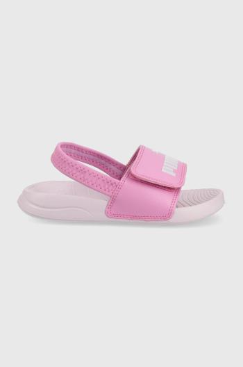 Sandály Puma 38055512 růžová barva