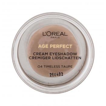 L'Oréal Paris Age Perfect Cream Eyeshadow 4 ml oční stín pro ženy 04 Timeless Taupe