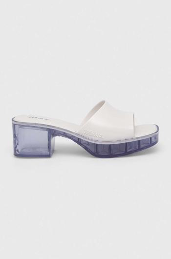 Pantofle Melissa MELISSA SHAPE AD dámské, bílá barva, na podpatku, M.32955.52063