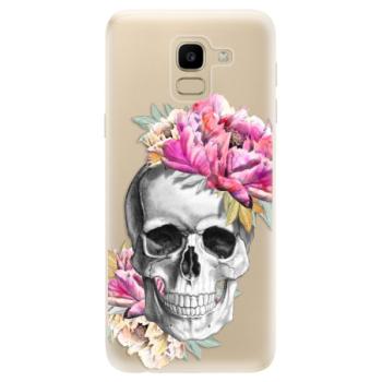 Odolné silikonové pouzdro iSaprio - Pretty Skull - Samsung Galaxy J6