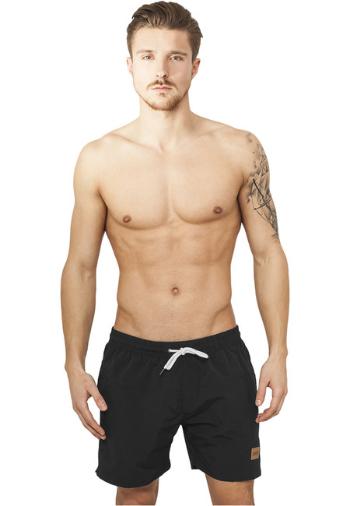 Urban Classics Block Swim Shorts blk/blk - 4XL