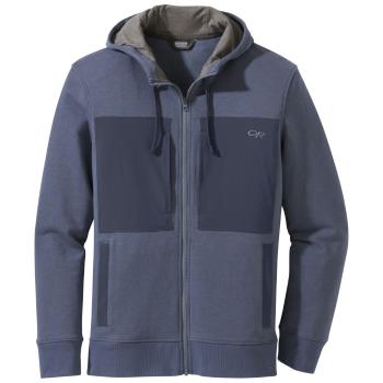 Pánská mikina Outdoor Research Men's Cam Full Zip Hoody, steel blue velikost: M