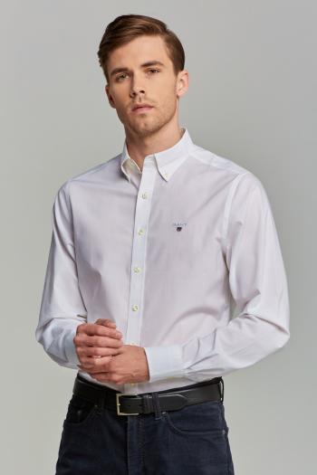 KOŠILE GANT SLIM BROADCLOTH BD bílá 4XL