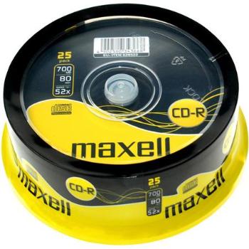 MAXELL CD-R 700MB 52x 25SP 628522, 