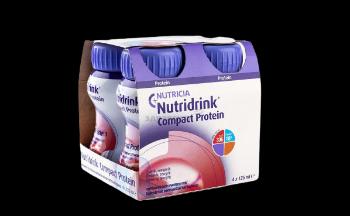 Nutridrink Compact Protein s příchutí chladivého červeného ovoce 4 x 125 ml