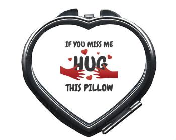 Zrcátko srdce Hug this pillow