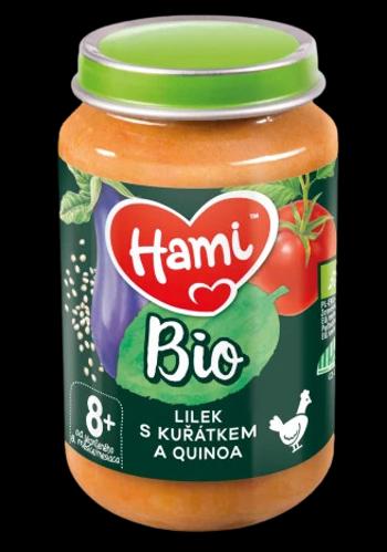 Hami BIO masozeleninový příkrm Lilek s kuřátkem a quinoa , 8+ 190 g