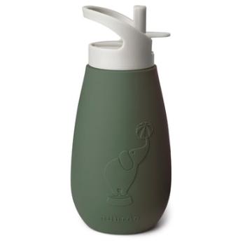 Nuuroo Dětská láhev na pití Pax Silicone Dusty Green 350 ml