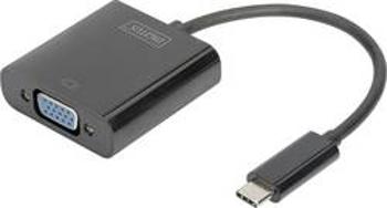 USB / VGA adaptér Digitus DA-70853, černá