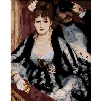 Diamondi - Diamantové malování - DIVADELNÍ LÓŽE (PIERRE-AUGUSTE RENOIR), 40x50 cm, Vypnuté plátno na (606432B)