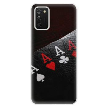 Odolné silikonové pouzdro iSaprio - Poker - Samsung Galaxy A02s