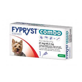 Antiparazitní spot-on FYPRYST COMBO pro psy - 2 - 10kg  - S